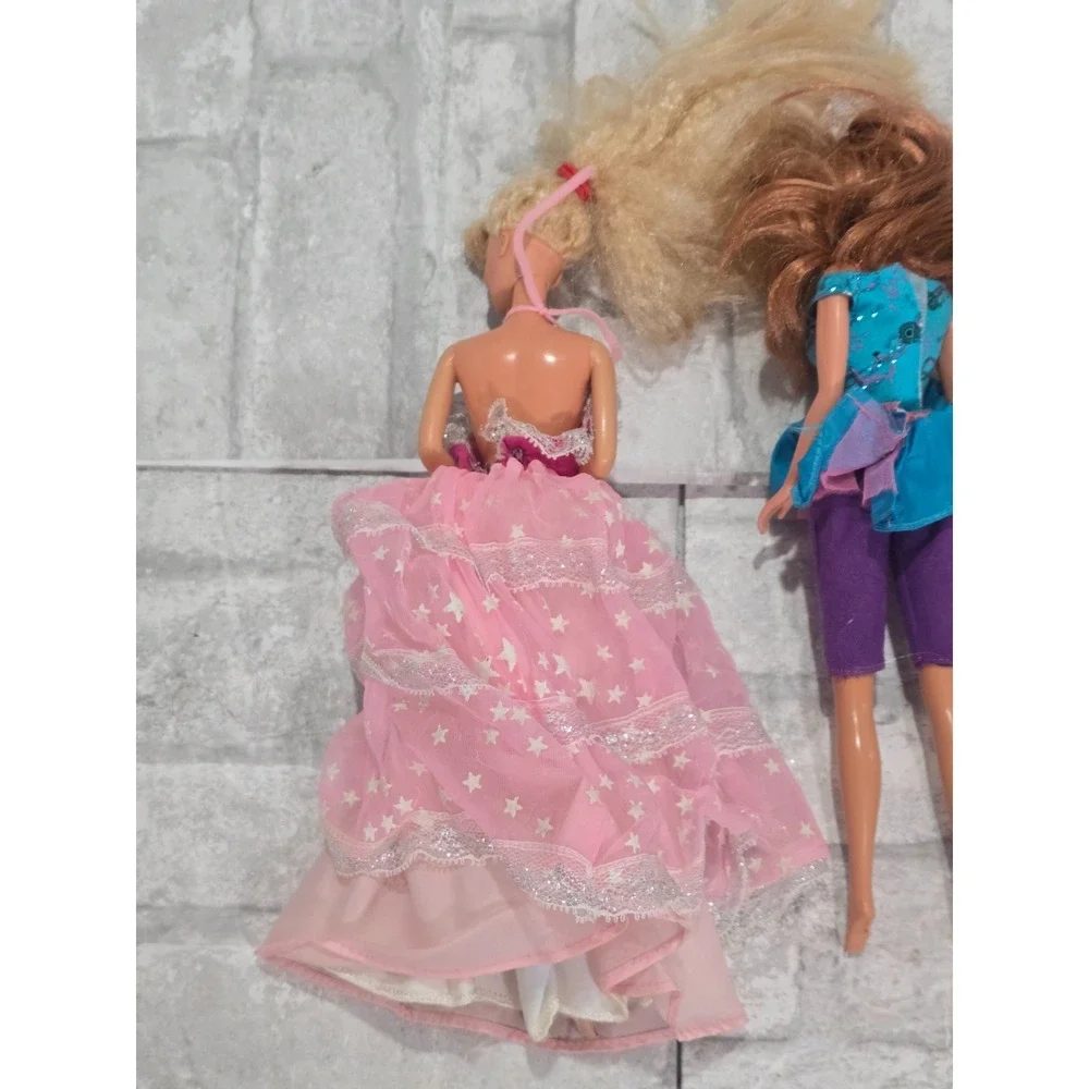Barbie Vintage 1966 Doll Lot of‎ 3 Different Dolls Mattel Dressed, No shoes